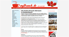 Desktop Screenshot of mybrunch.de